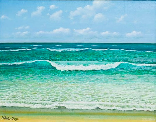 海・テトラポット風景 – 新城征孝ギャラリー ONLINE SHOP