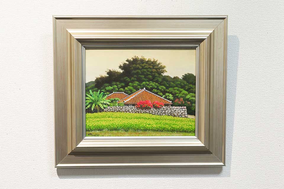 赤瓦屋根風景 – 新城征孝ギャラリー ONLINE SHOP