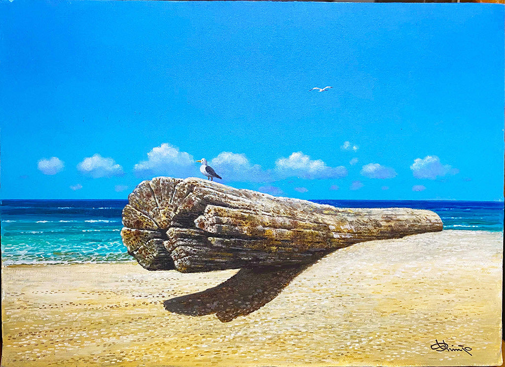 海・テトラポット風景 – 新城征孝ギャラリー ONLINE SHOP